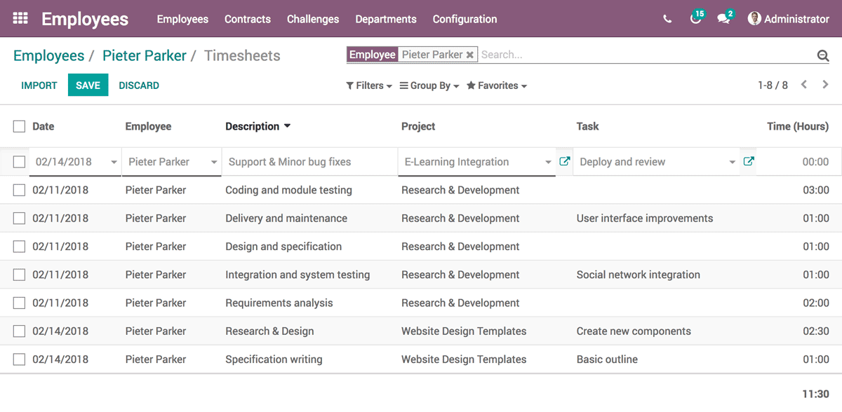 Odoo • Image and Text